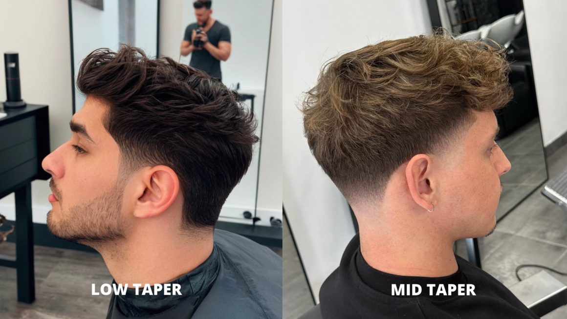 Long Hair Low Taper Fade