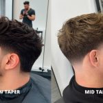 Long Hair Low Taper Fade